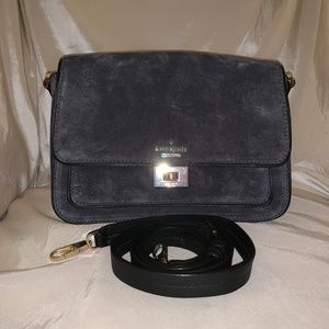 Kate Spade Denim Suede Crossbody-Excellent Cond.